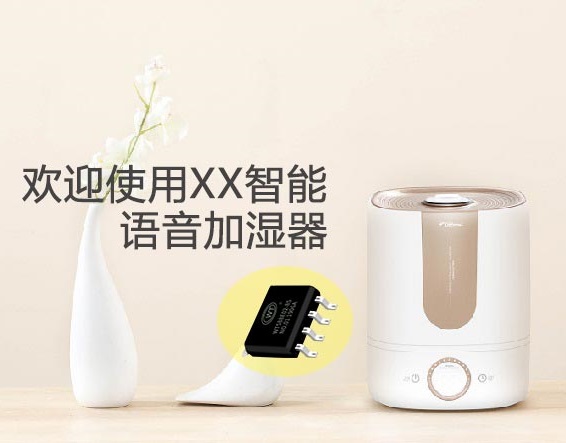 語音播報芯片在空氣加濕器的應(yīng)用，語音IC源頭廠家！