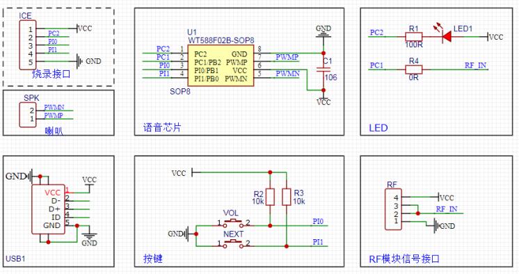 門鈴音樂IC方案設(shè)計